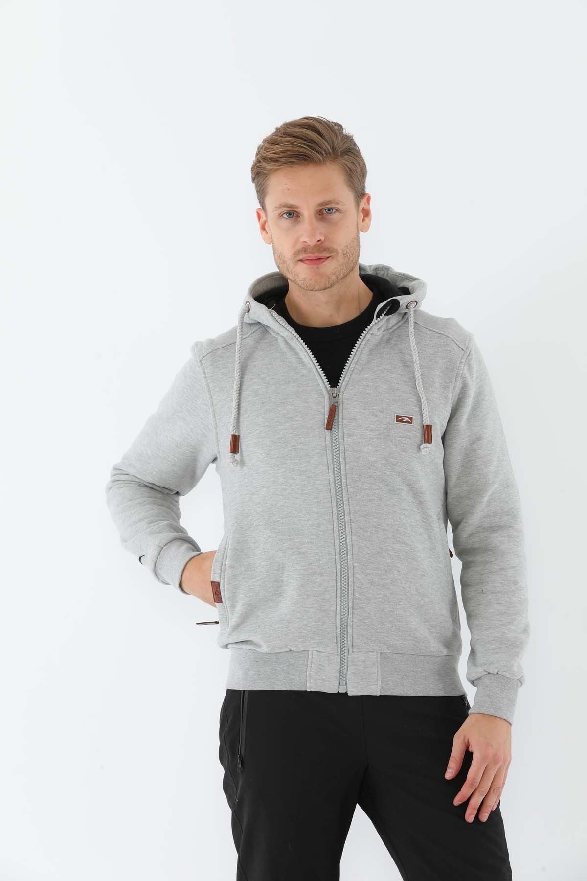 Regular Erkek Kapüşonlu Grimelanj Tracktop