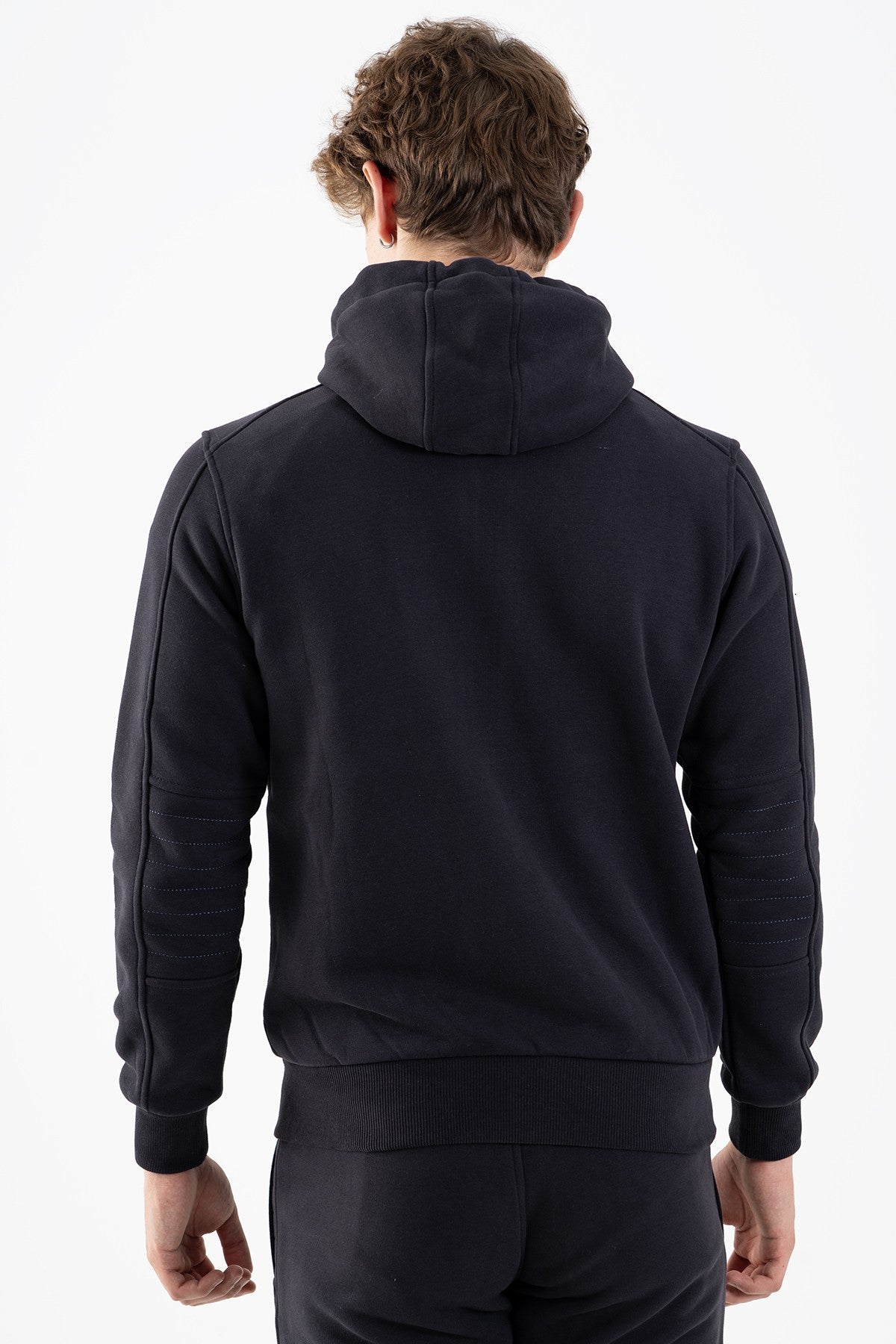 Regular Erkek Kapüşonlu Antrasit Tracktop