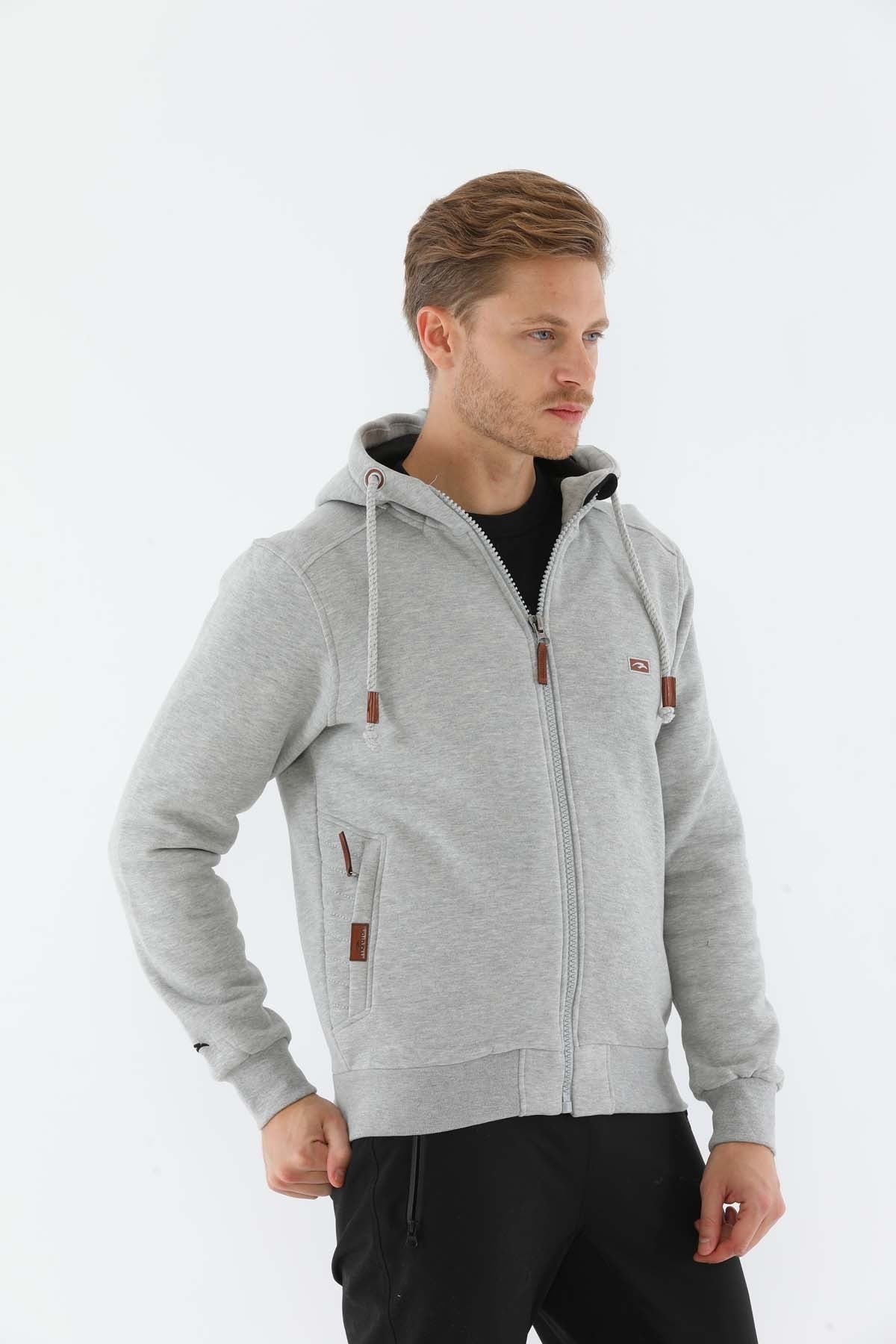 Regular Erkek Kapüşonlu Grimelanj Tracktop