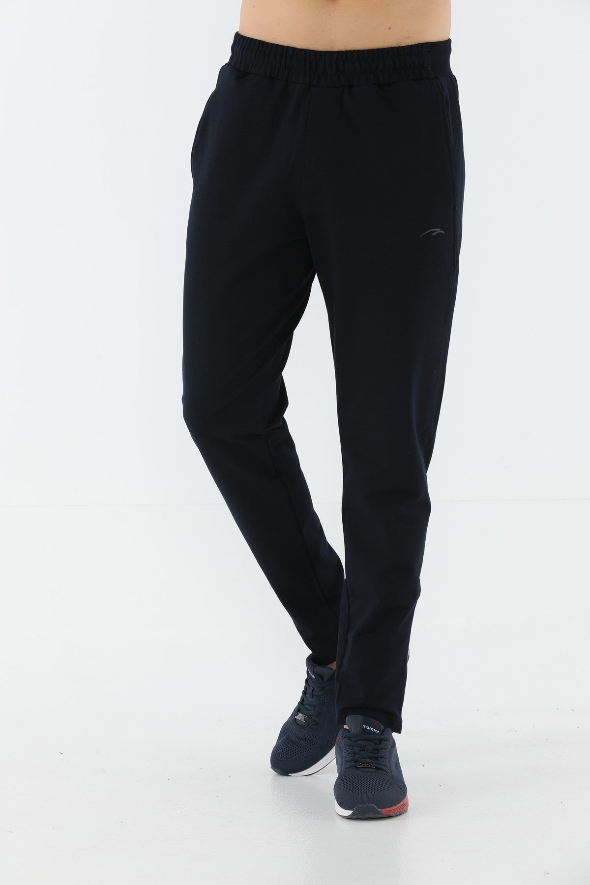 SlimFit Erkek Dar Paça Lacivert Eşofman Altı
