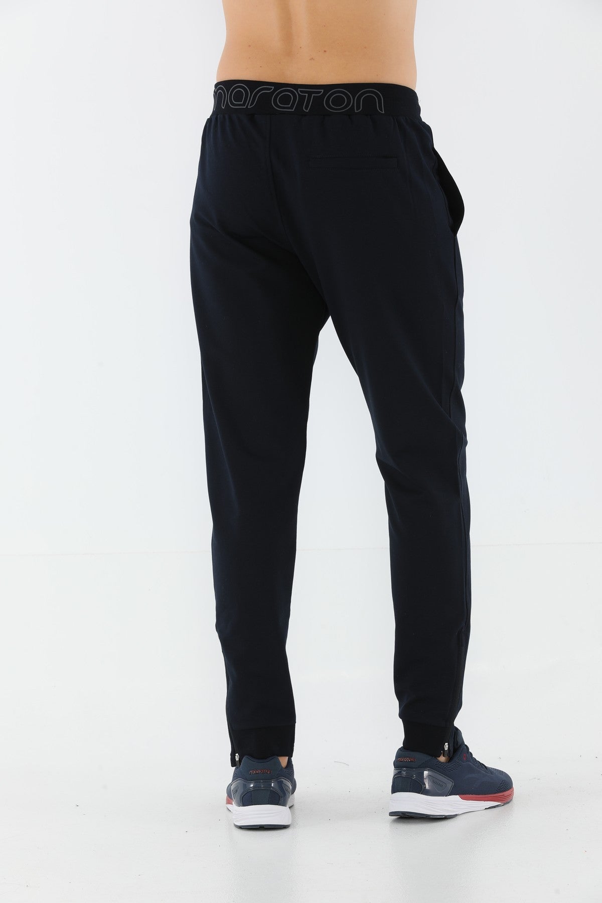 SlimFit Erkek Dar Paça Lacivert Eşofman Altı