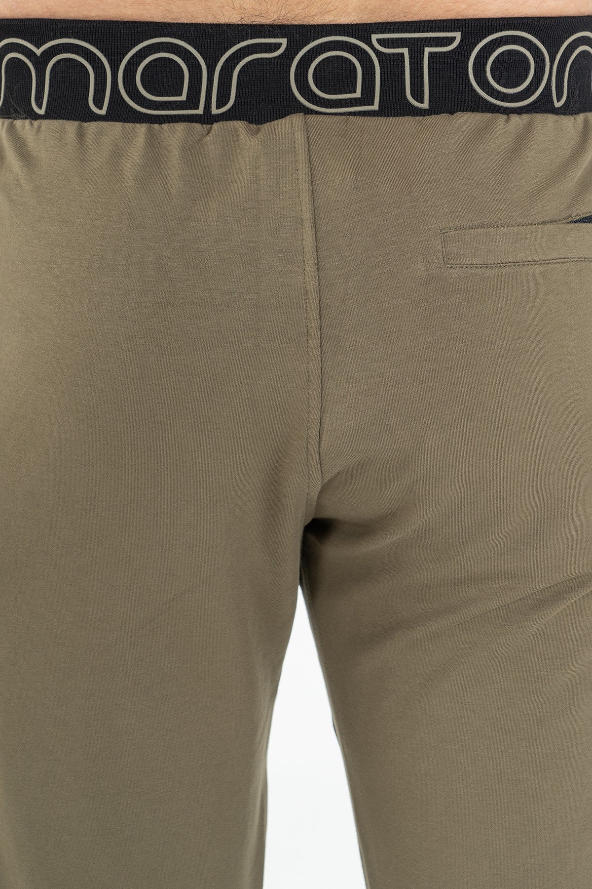 SlimFit Erkek Dar Paça Haki Eşofman Altı