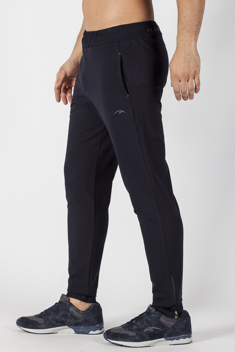 SlimFit Erkek Dar Paça Lacivert Eşofman Altı