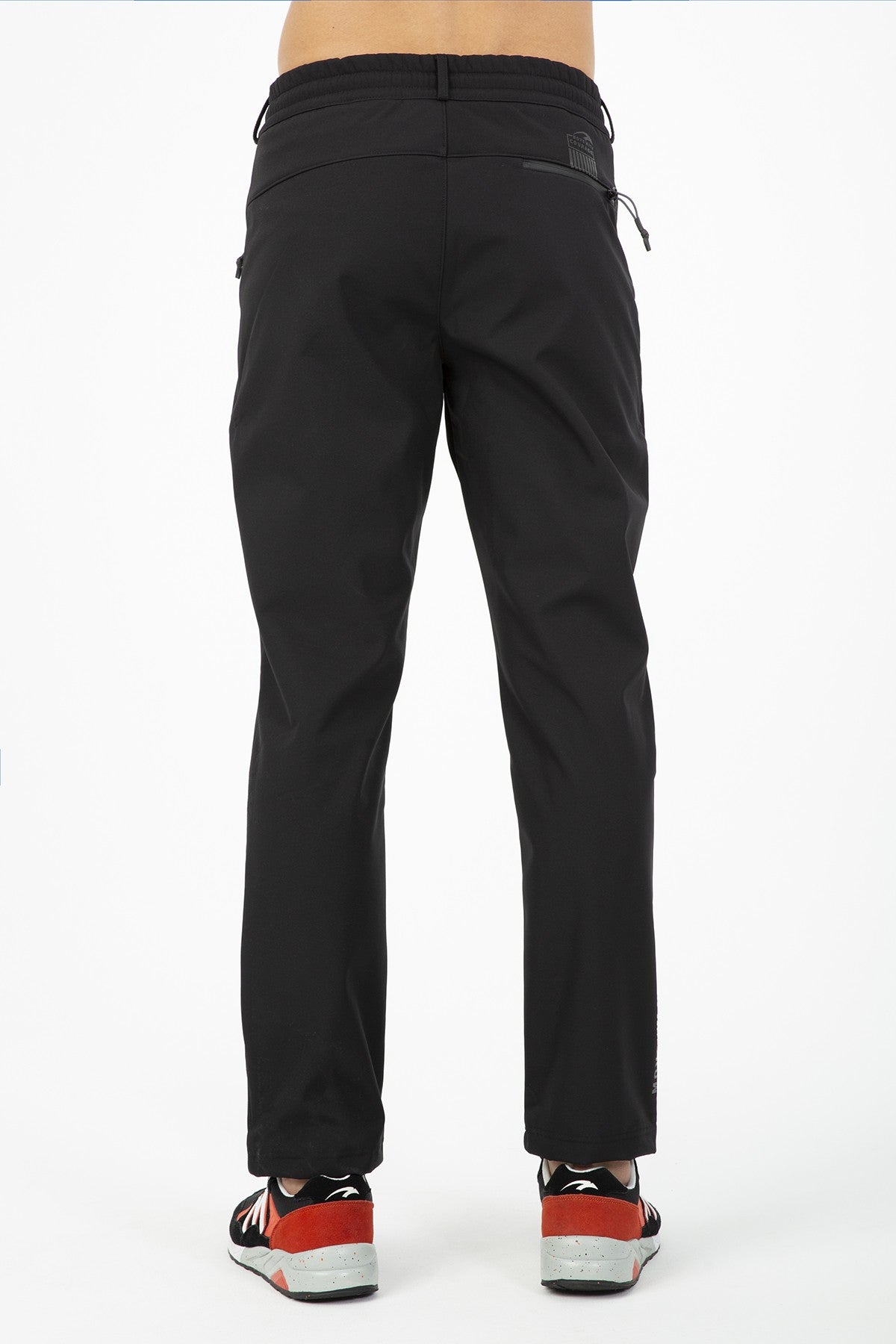 Regular Erkek Düz Paça Siyah Pantolon