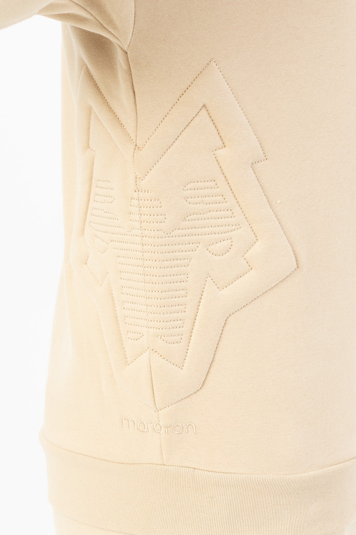 Comfort Erkek Bisiklet Yaka Taş Sweatshirt