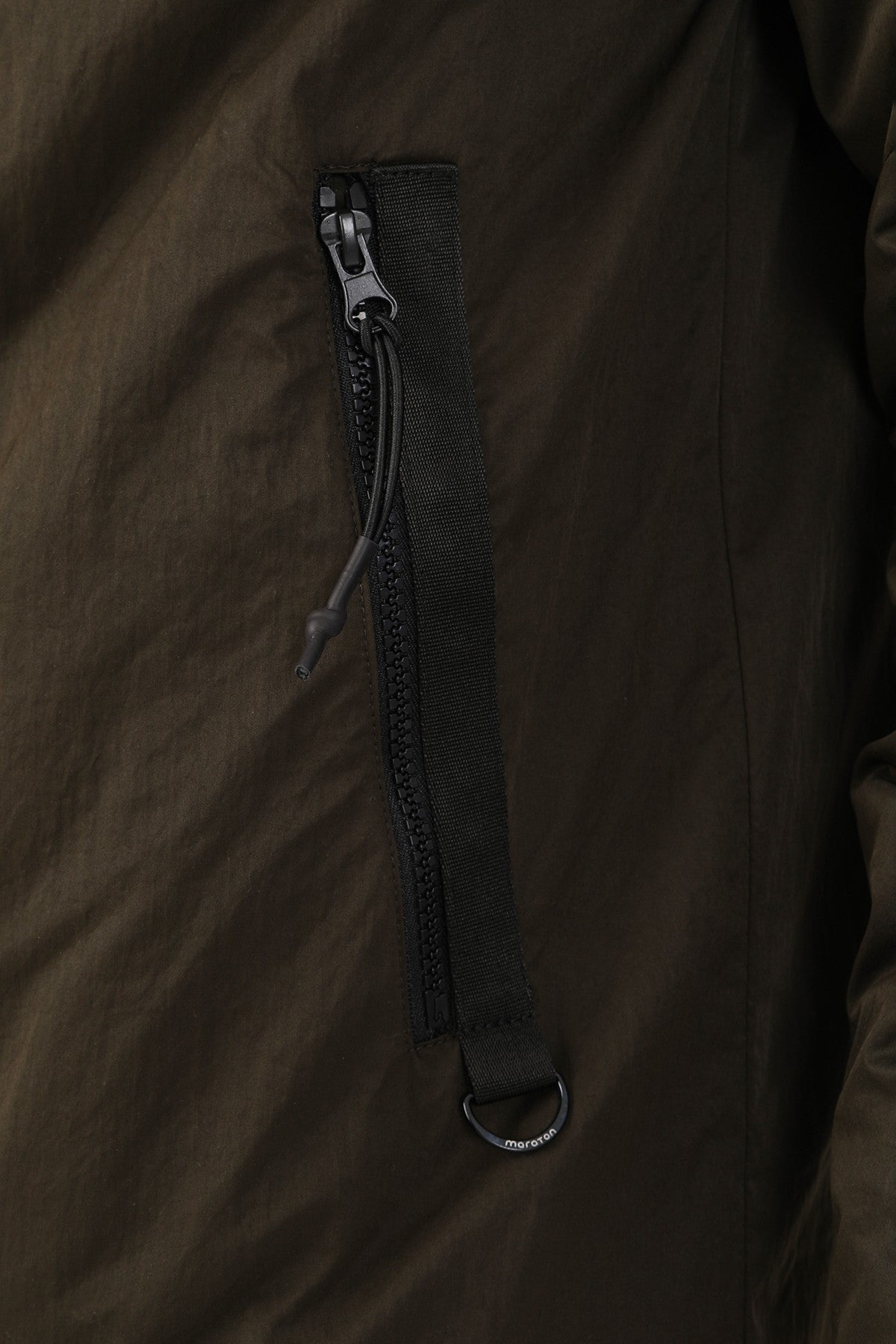 Regular Erkek Kapüşonlu Haki Parka