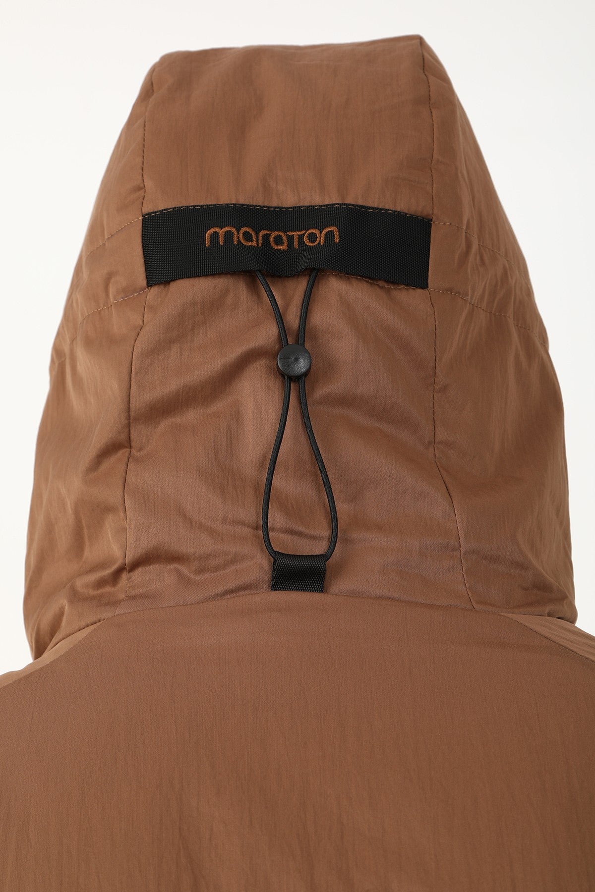 Regular Erkek Kapüşonlu Kahverengi Parka