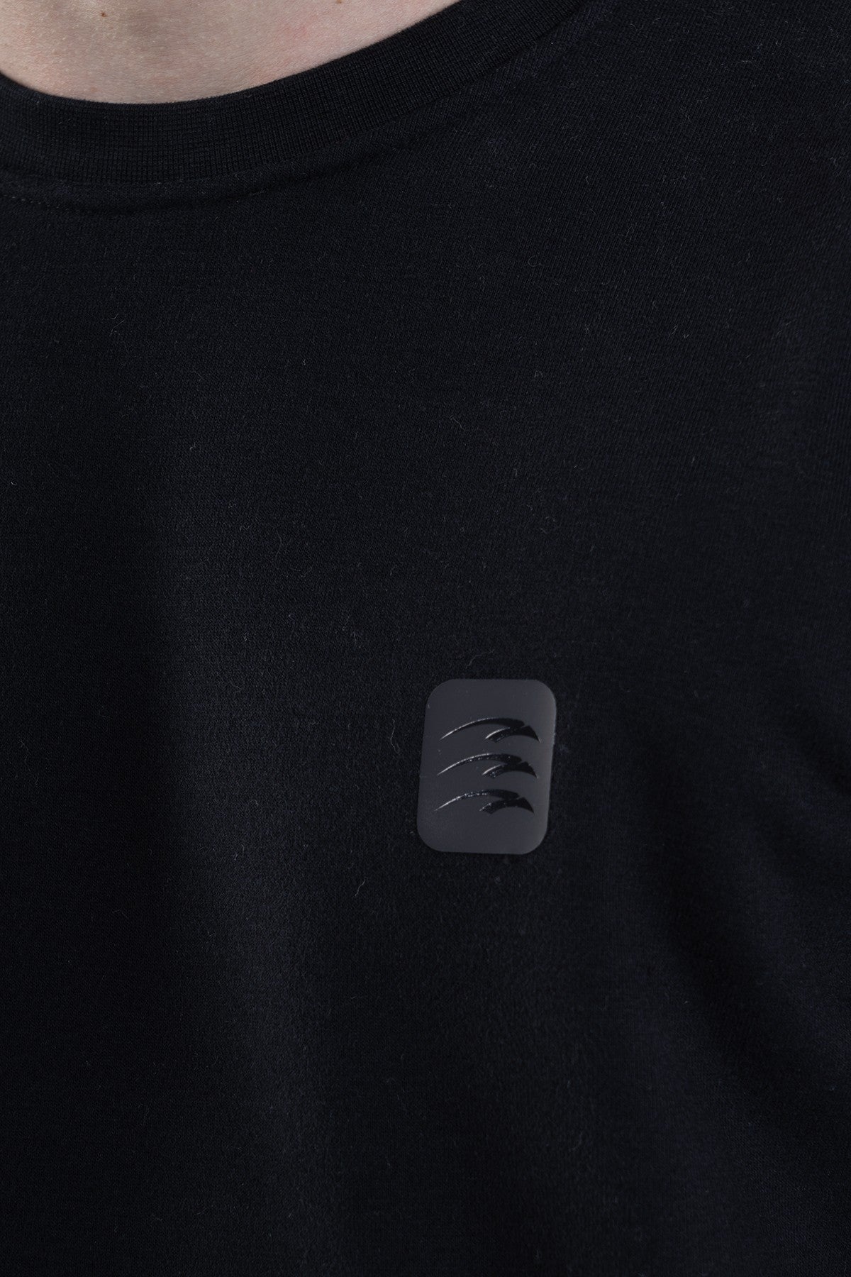 Regular Erkek Bisiklet Yaka Lacivert Sweatshirt