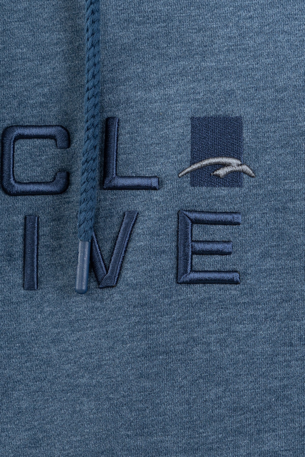 Comfort Erkek Kapüşonlu Lacivertmelanj Sweatshirt
