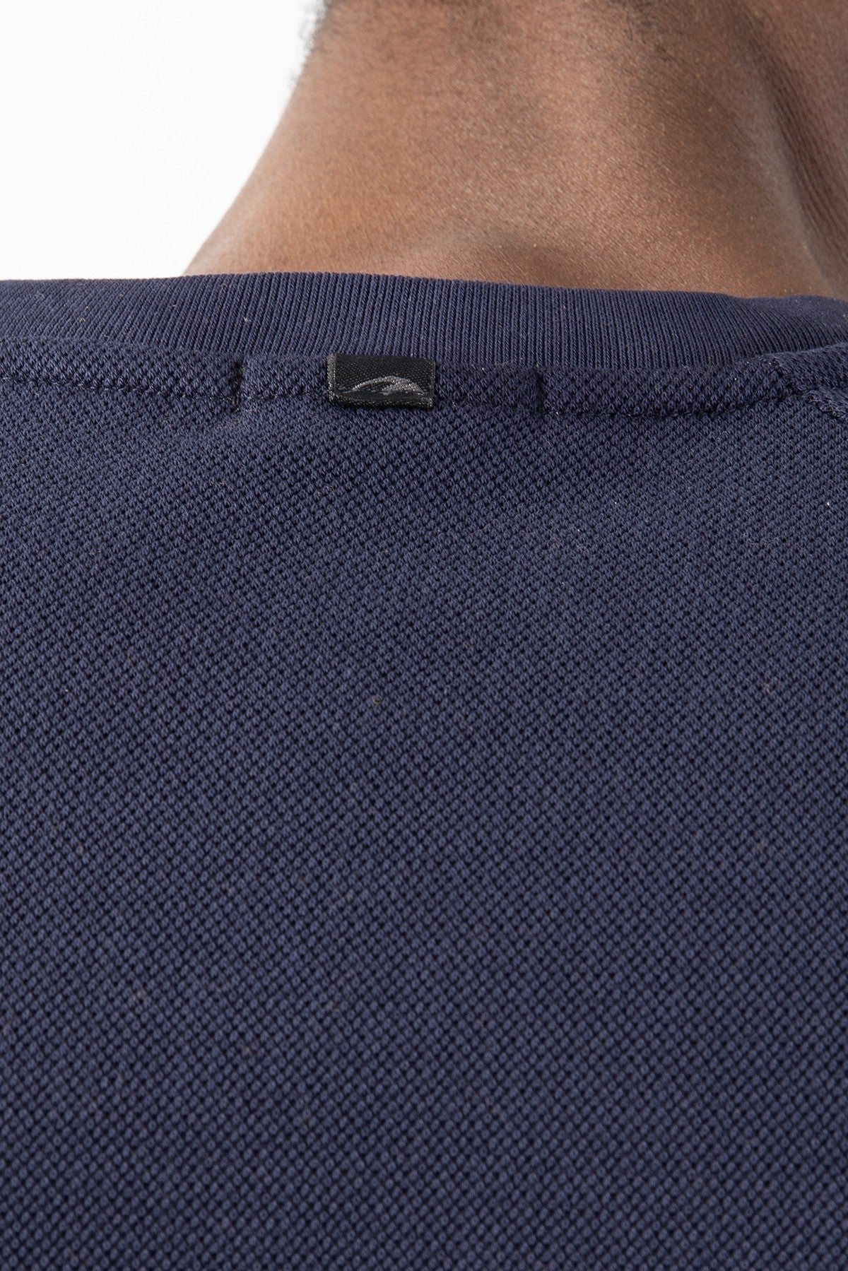 Comfort Erkek Bisiklet Yaka Lacivert Sweatshirt