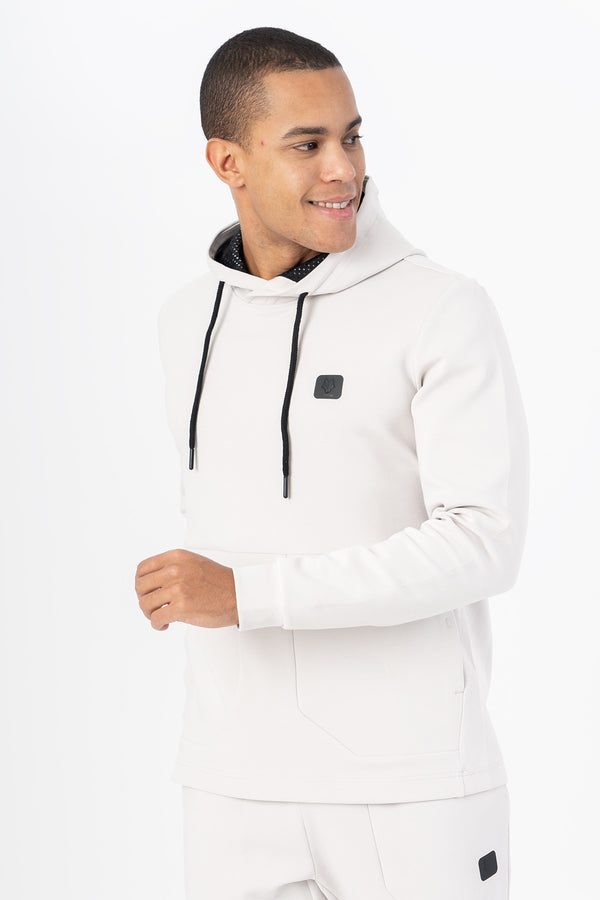 Regular Erkek Kapüşonlu Gri Sweatshirt