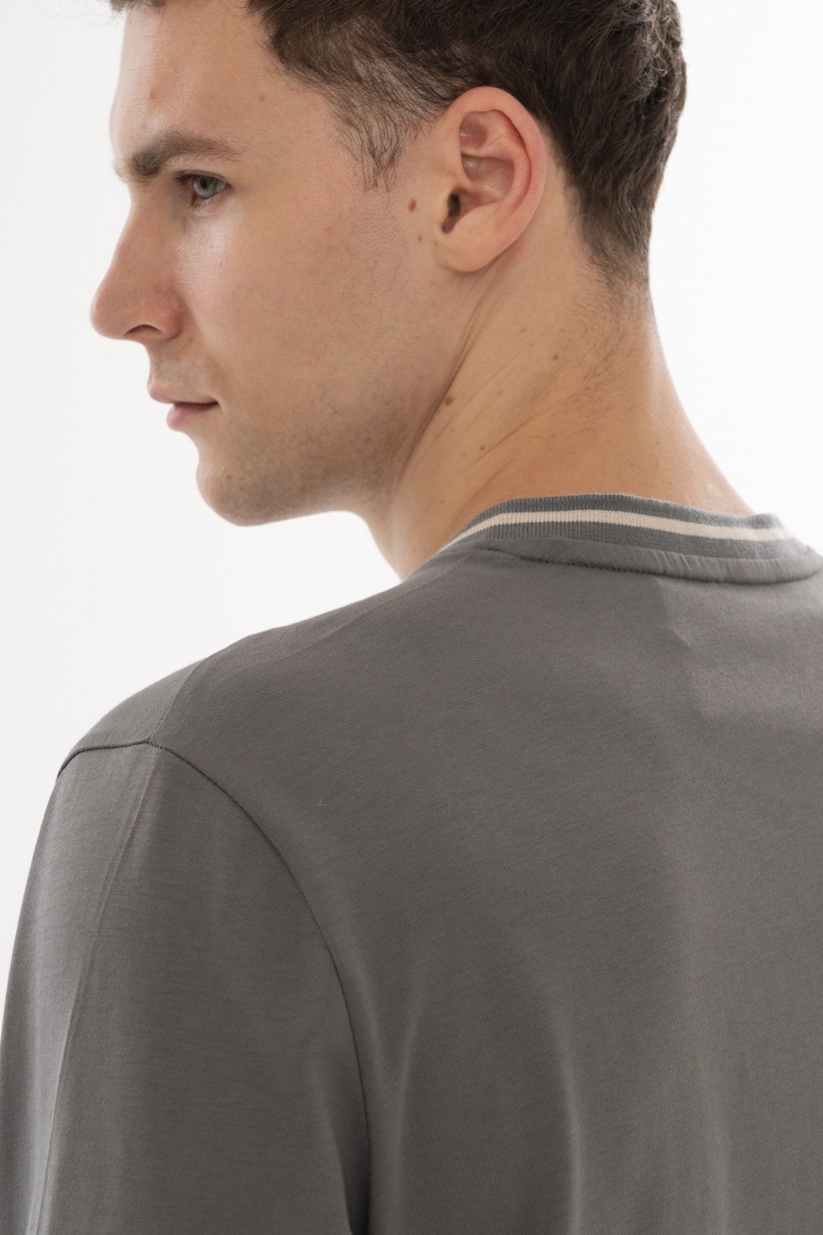 Comfort Erkek Bisiklet Yaka Antrasit Sweatshirt