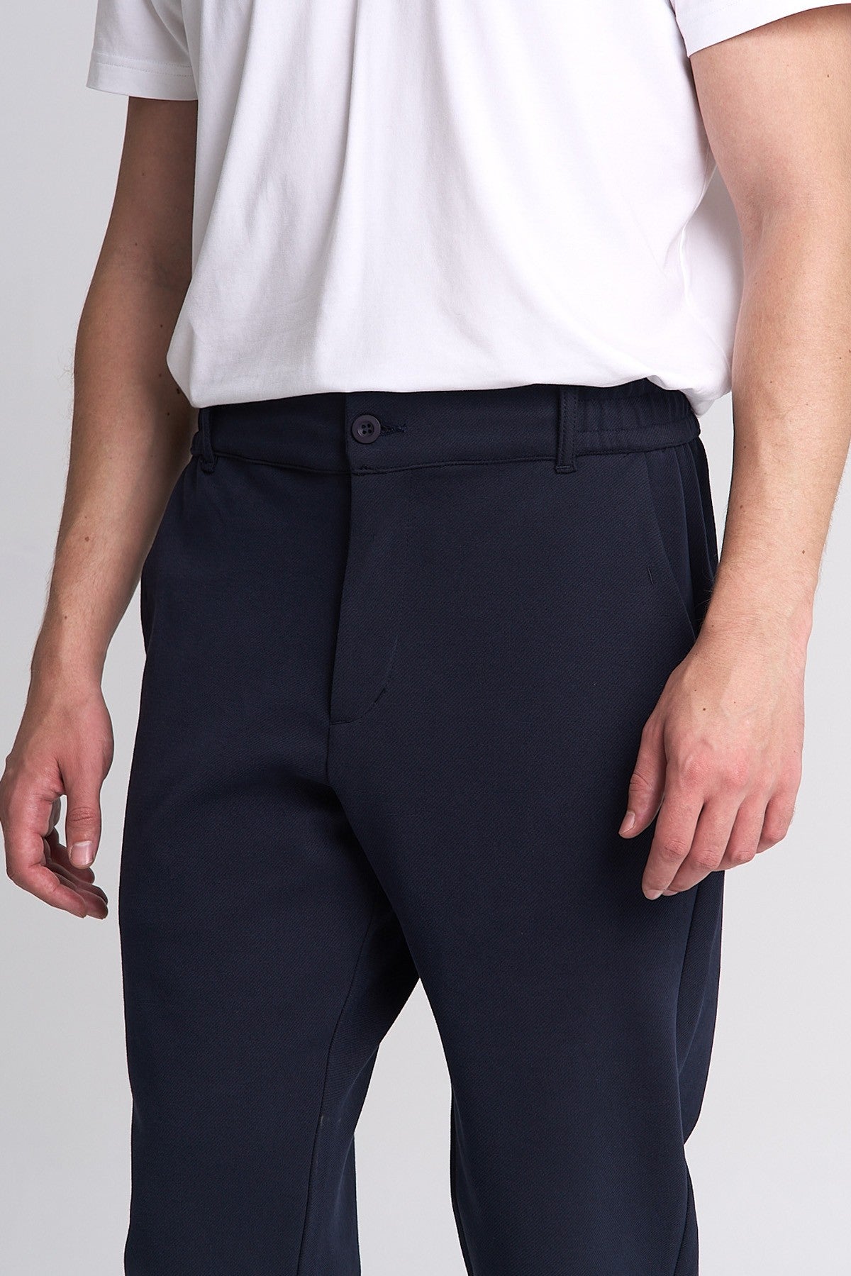 Erkek Düz Paça Lacivert Pantolon