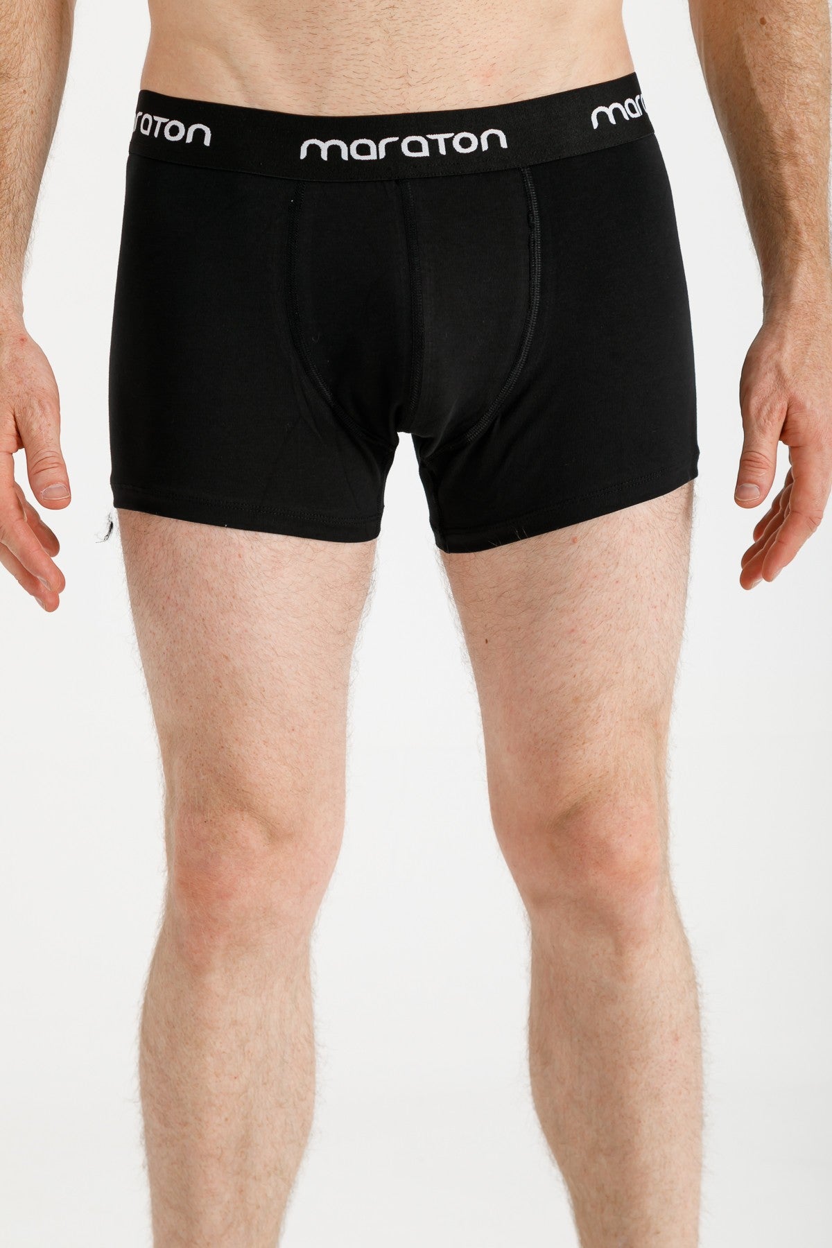 2'Lİ Erkek Düz Paça Siyah Boxer