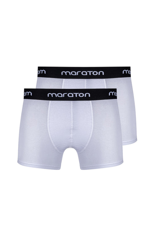 2'Lİ Erkek Beyaz Boxer