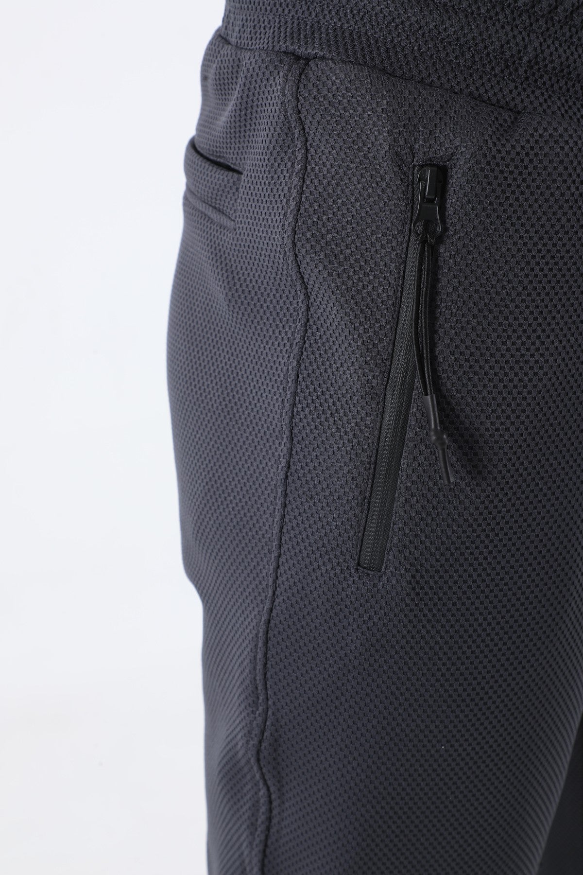SlimFit Erkek Ribana Paça Antrasit Pantolon