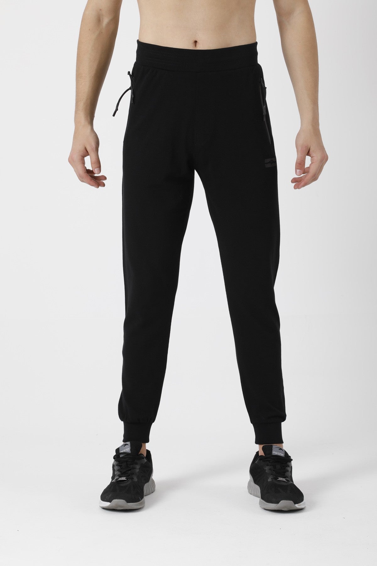 SlimFit Erkek Siyah Eşofman Altı