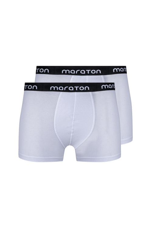 2'Lİ Erkek Beyaz Boxer
