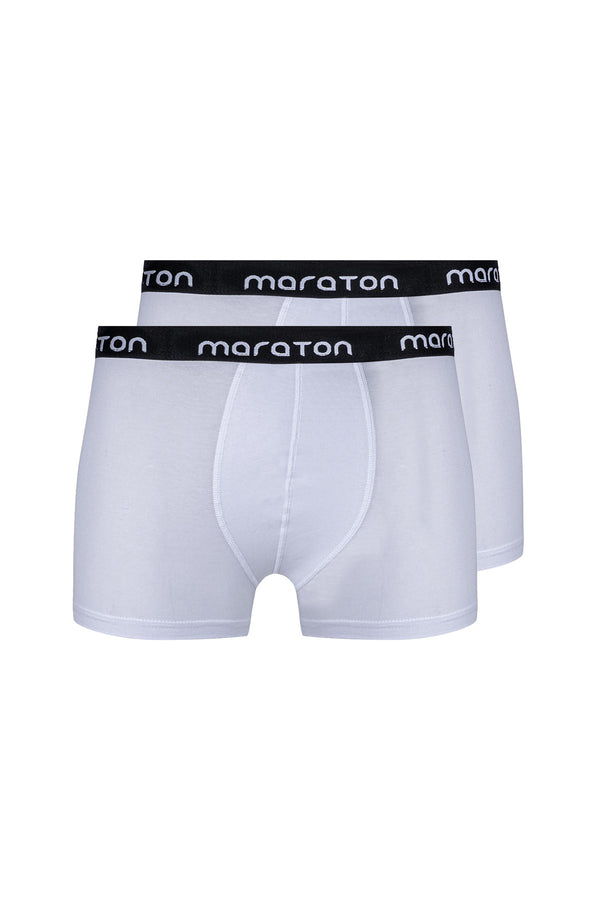 2'Lİ Erkek Beyaz Boxer