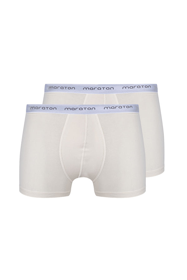 2'Lİ Erkek Ekru Boxer