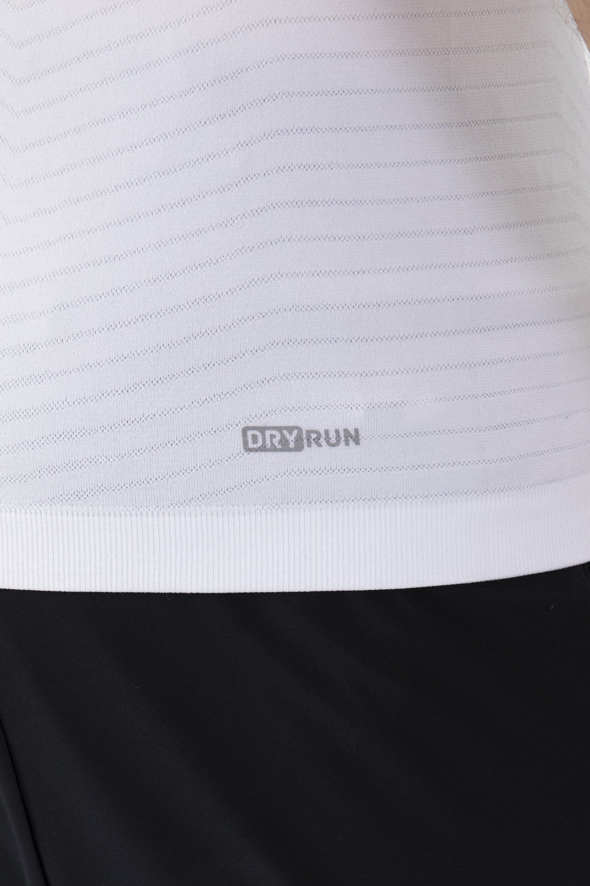 SlimFit Erkek Bisiklet Yaka Beyaz T-shirt