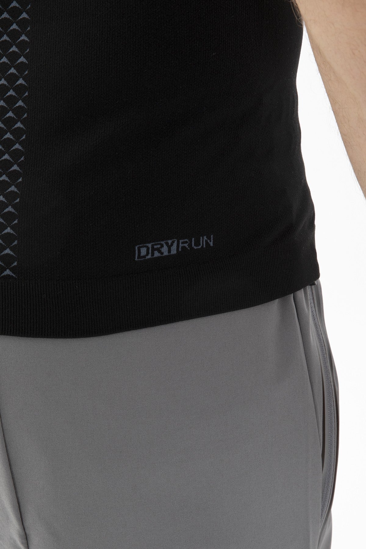 SlimFit Erkek Bisiklet Yaka Siyah T-shirt
