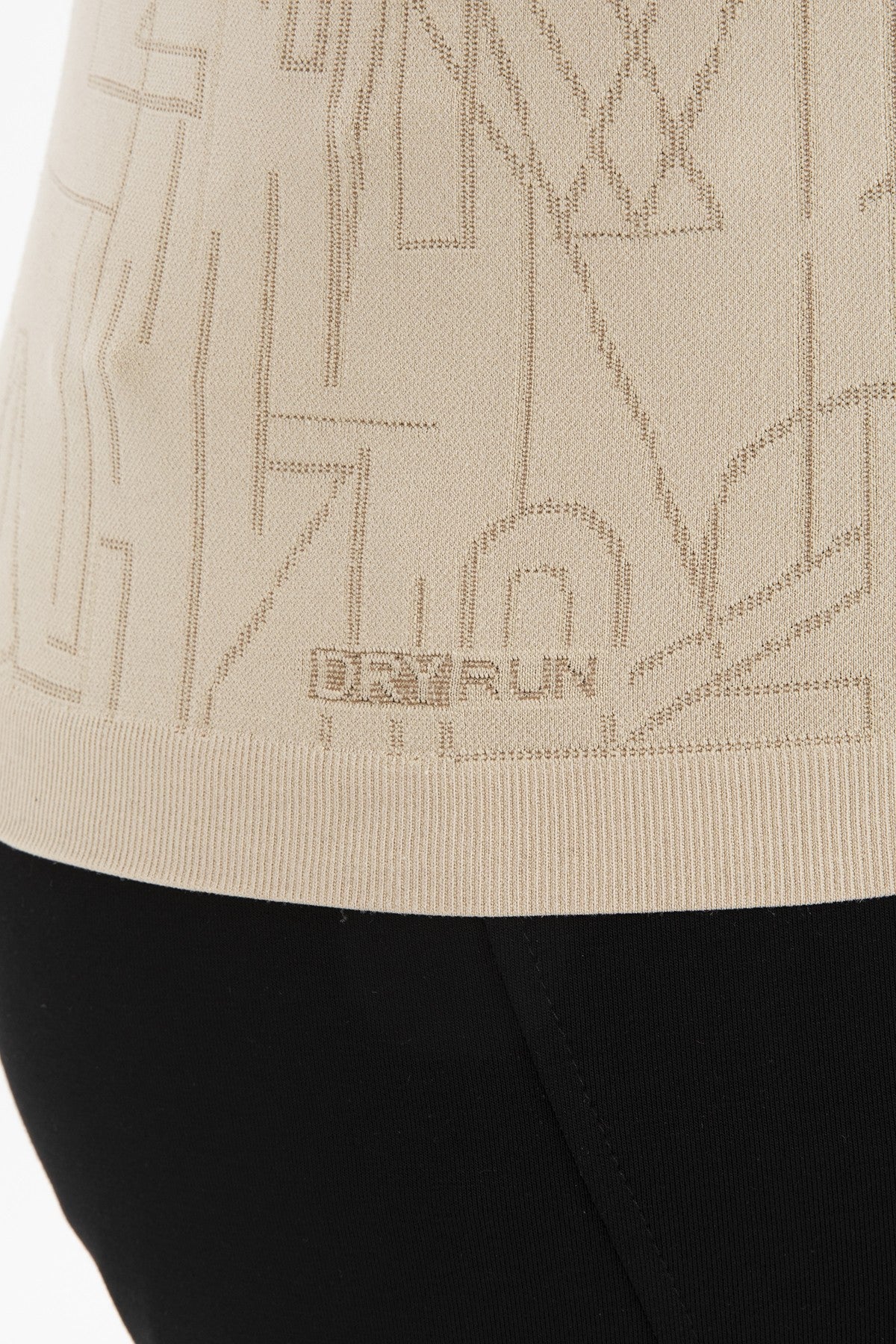 SlimFit Erkek Bisiklet Yaka Bej T-shirt