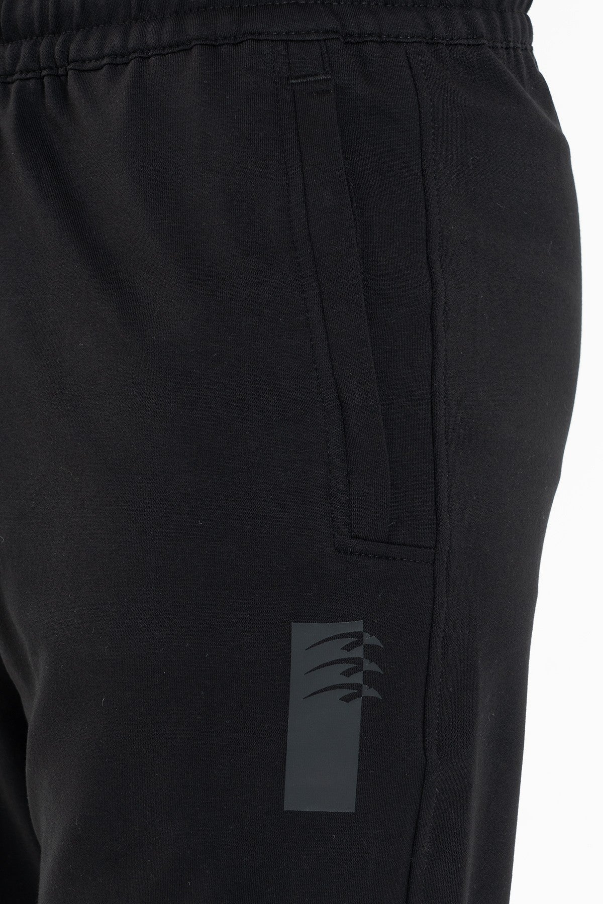 Comfort Erkek Lastik Paça Siyah Eşofman Altı