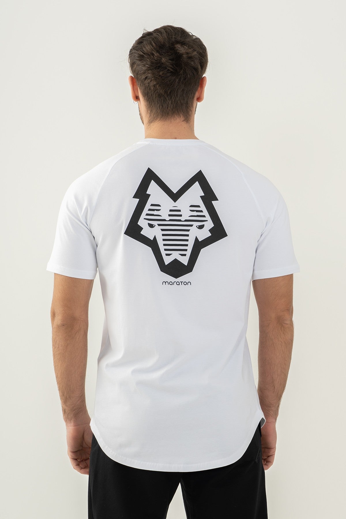 Comfort Erkek Bisiklet Yaka Beyaz T-shirt