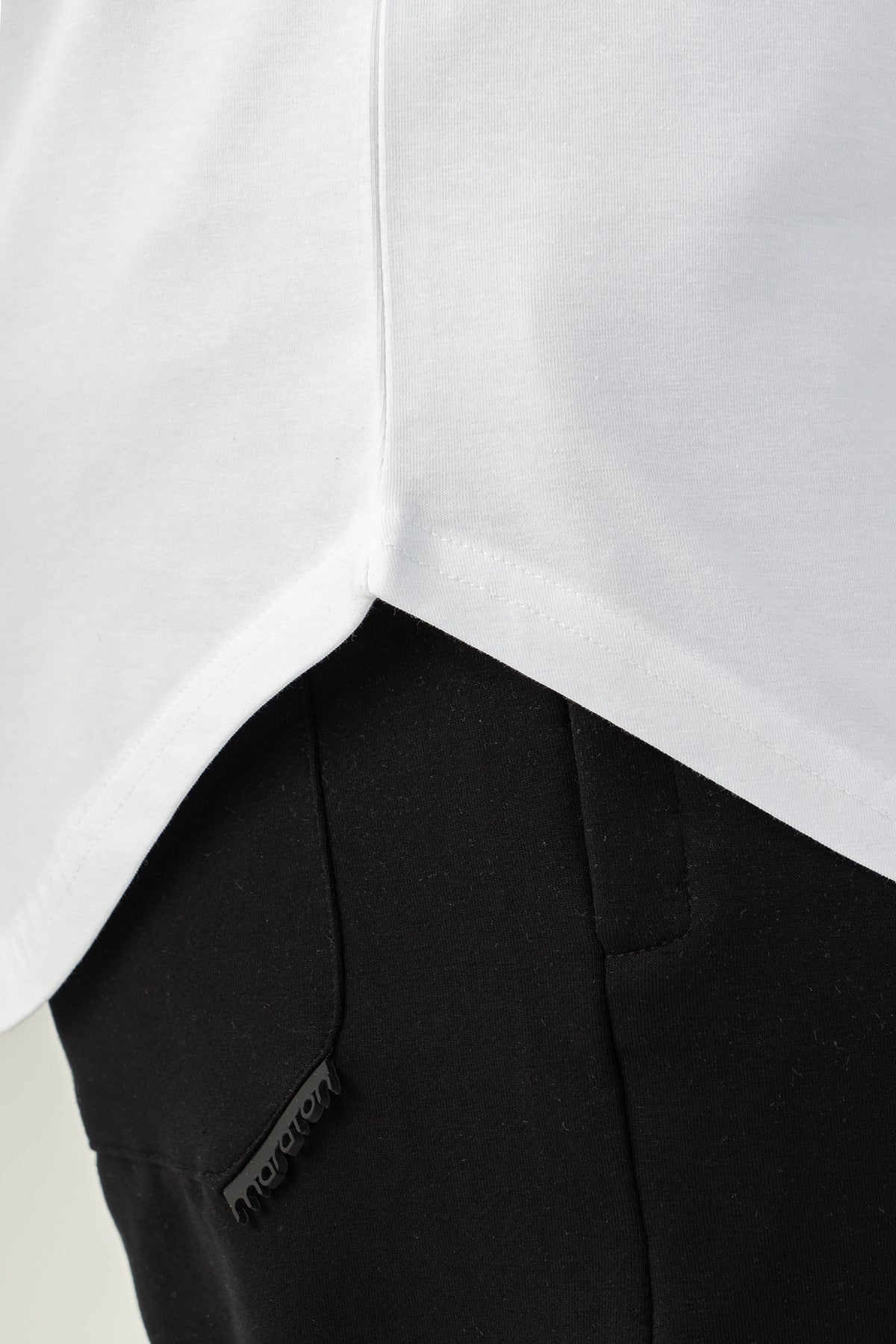 Comfort Erkek Bisiklet Yaka Beyaz T-shirt