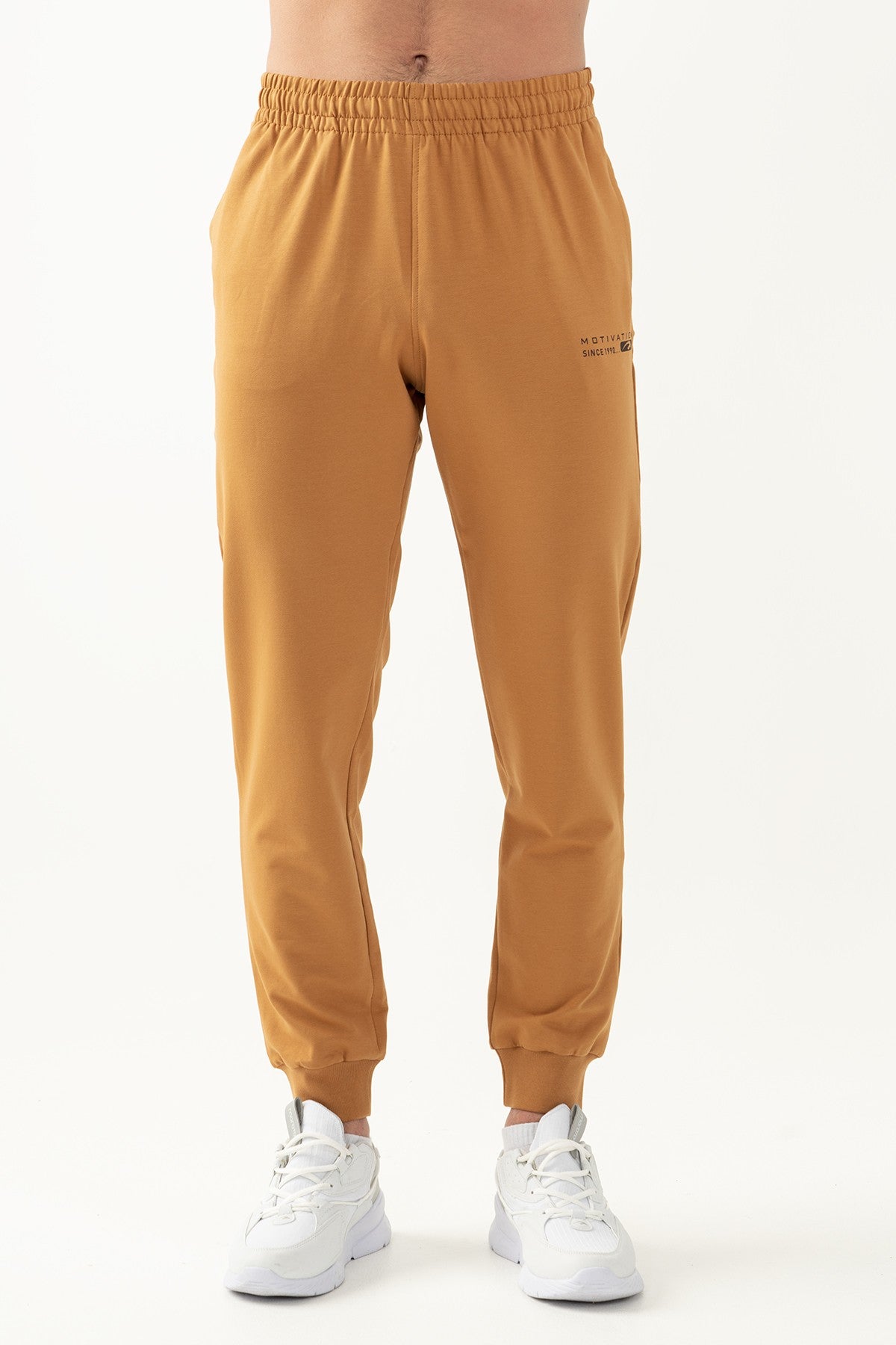 Comfort Erkek Ribana Paça Karamel Eşofman Altı