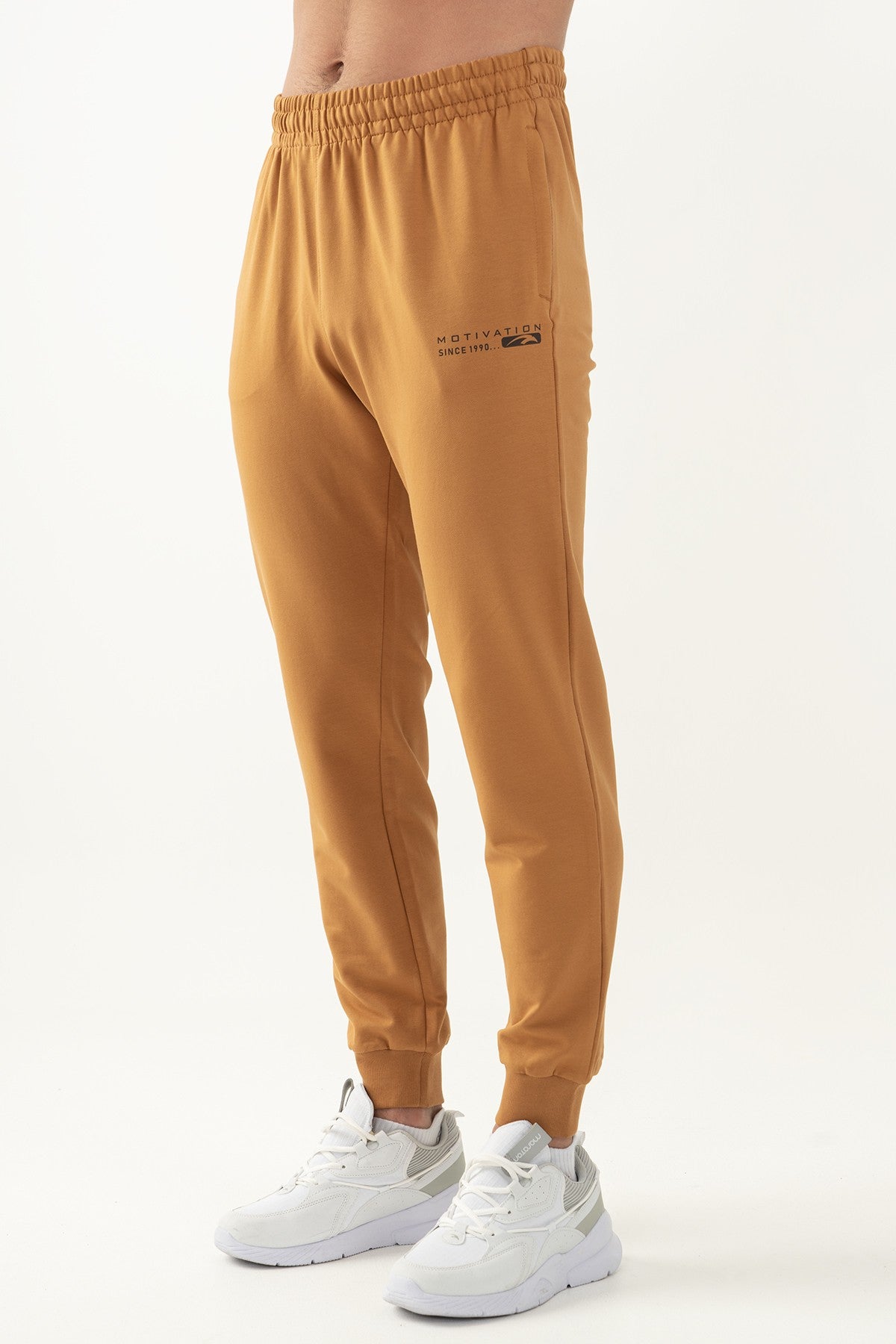 Comfort Erkek Ribana Paça Karamel Eşofman Altı