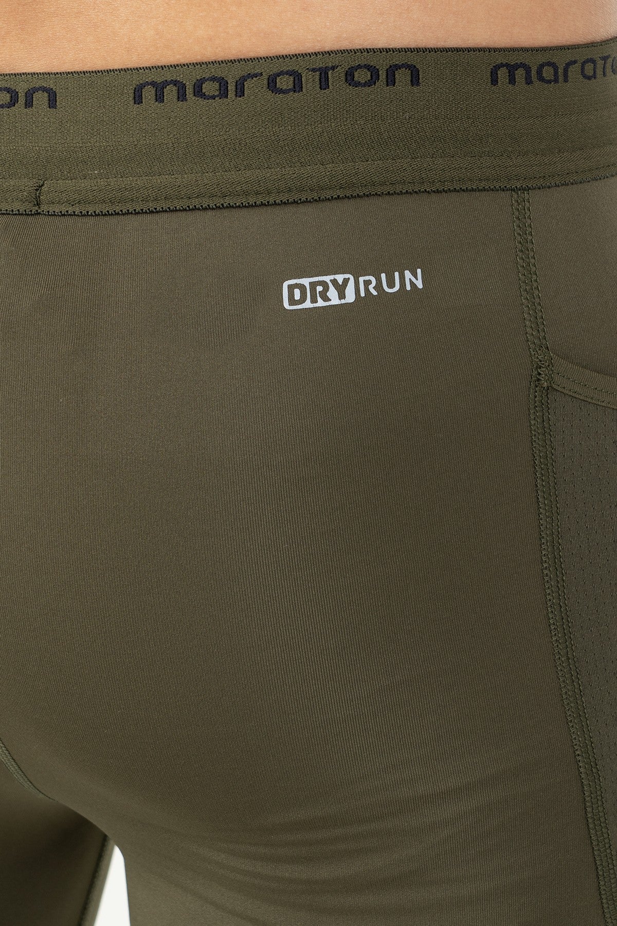 Running Erkek Haki Tayt