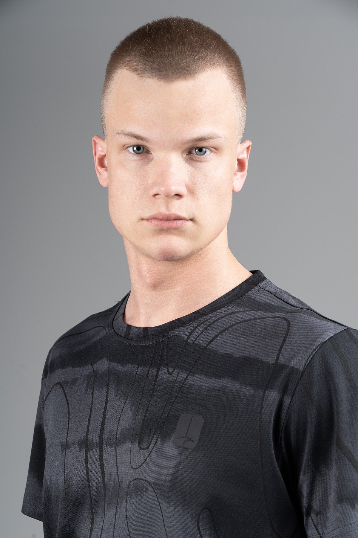 Regular Erkek Bisiklet Yaka Siyah T-shirt