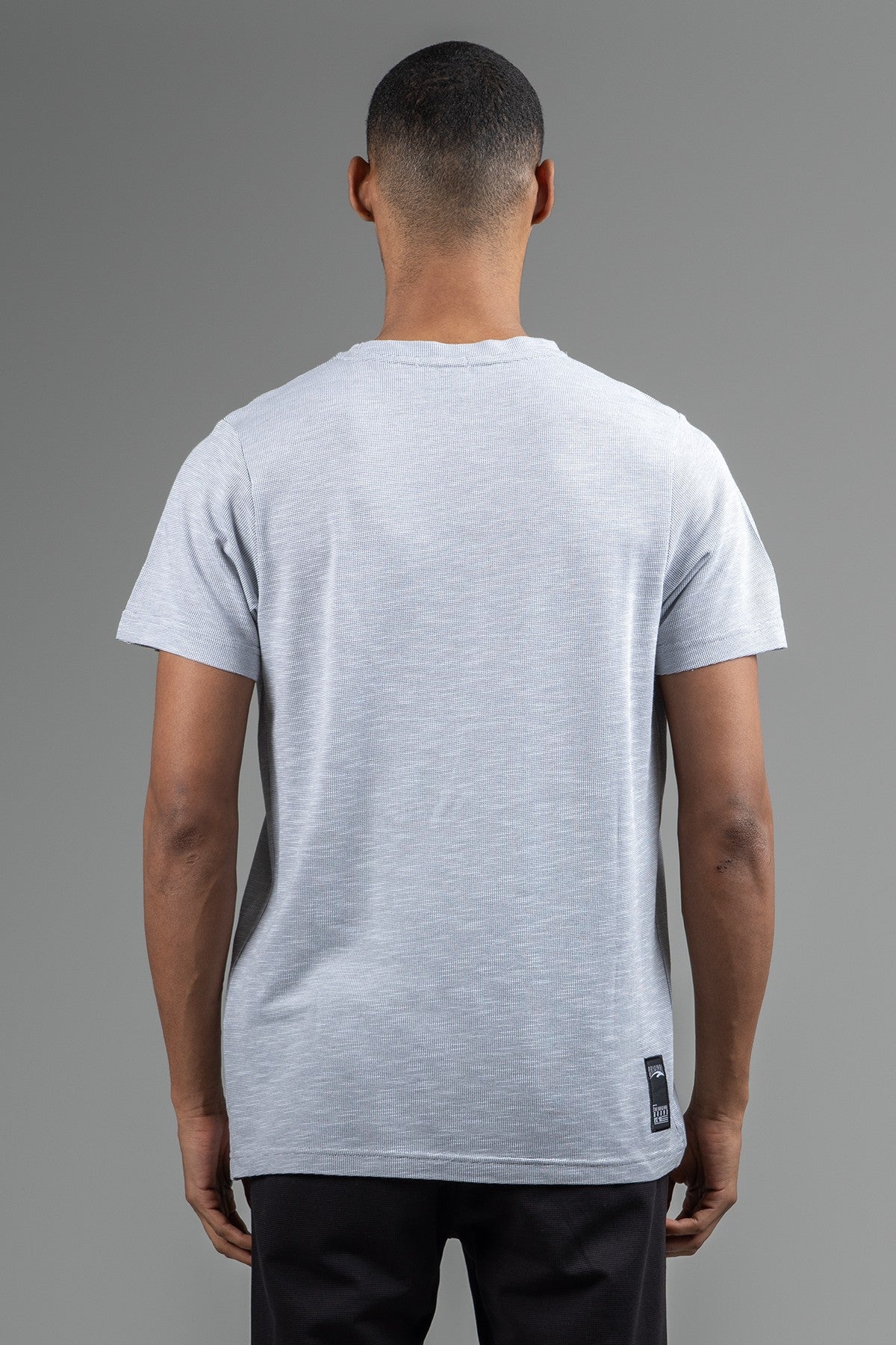 Regular Erkek Bisiklet Yaka Beyaz T-shirt