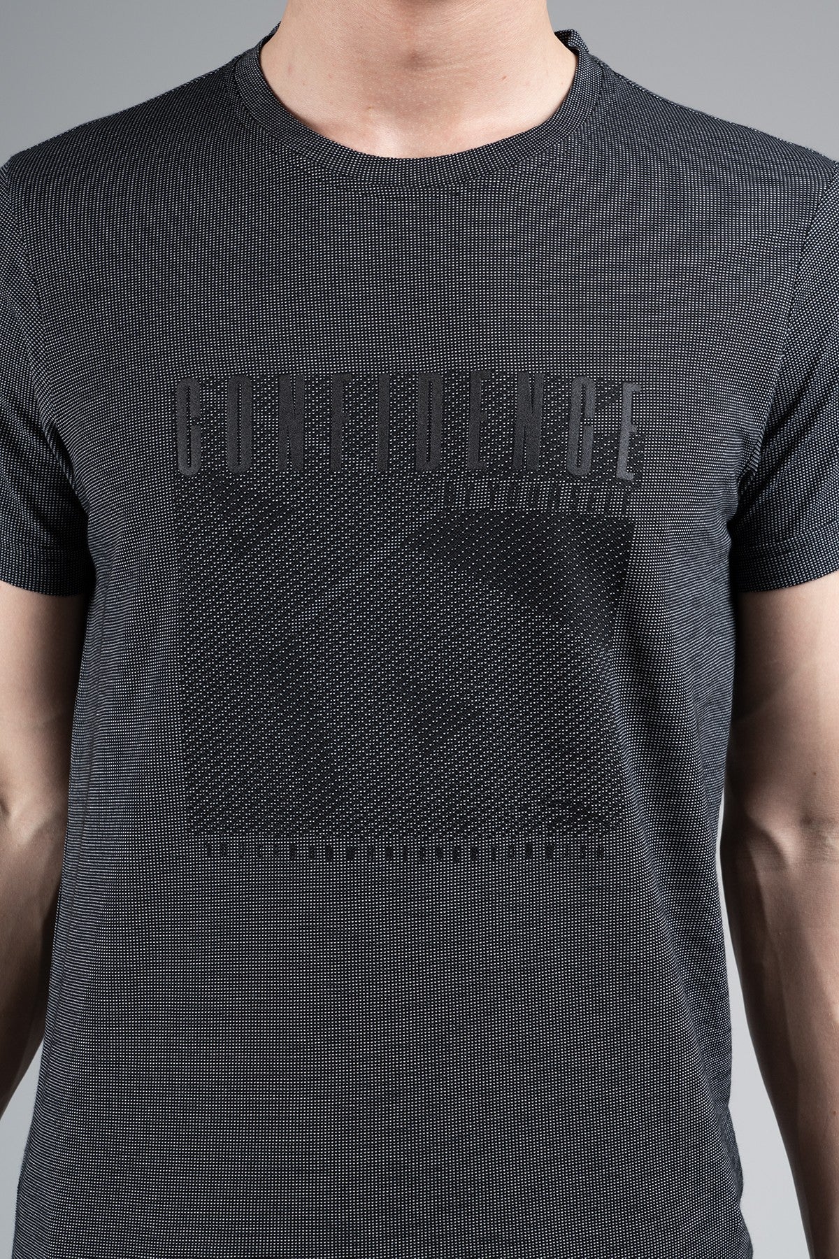 Regular Erkek Bisiklet Yaka Siyah T-shirt