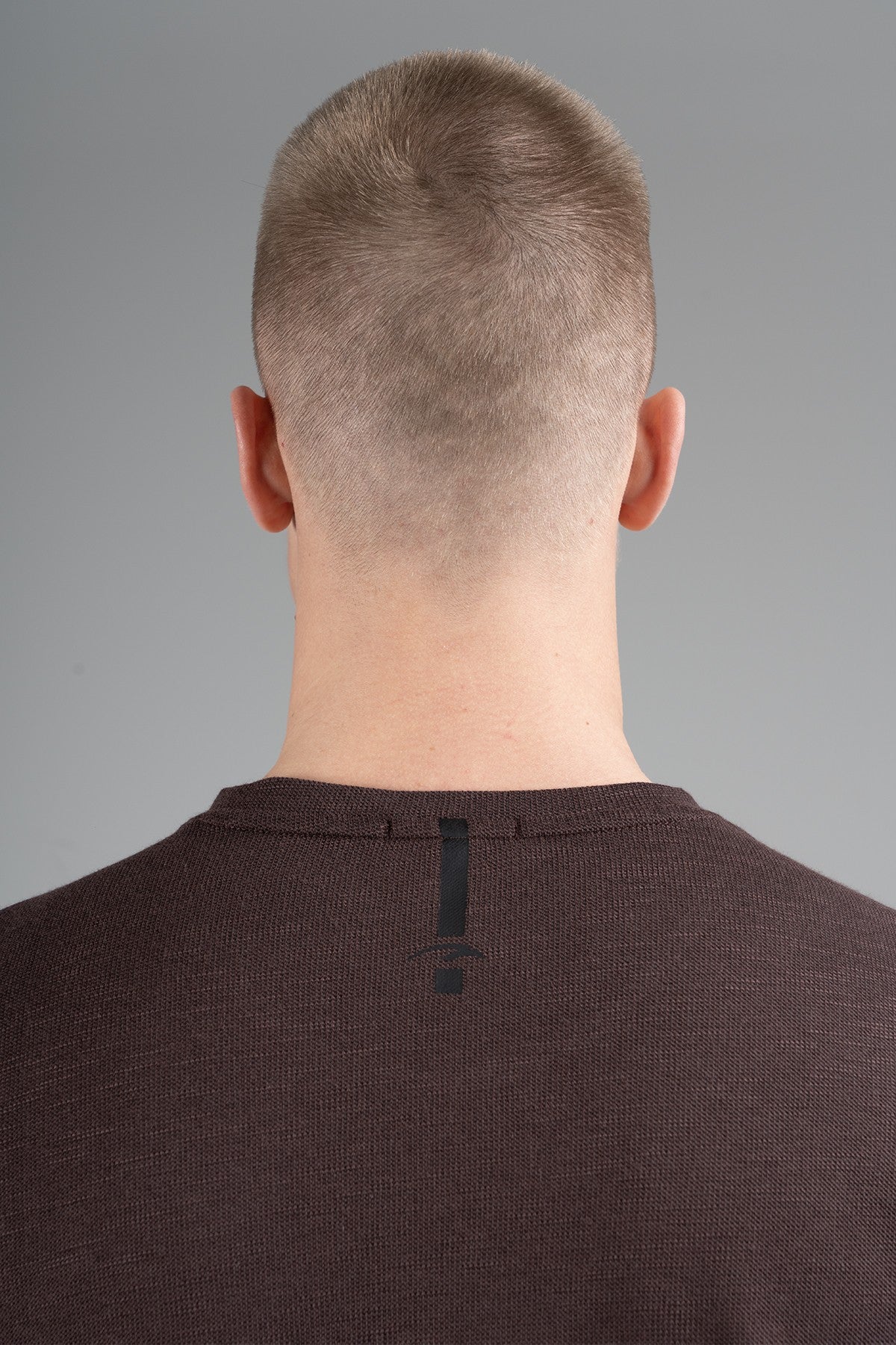 Regular Erkek Bisiklet Yaka Kahverengi T-shirt