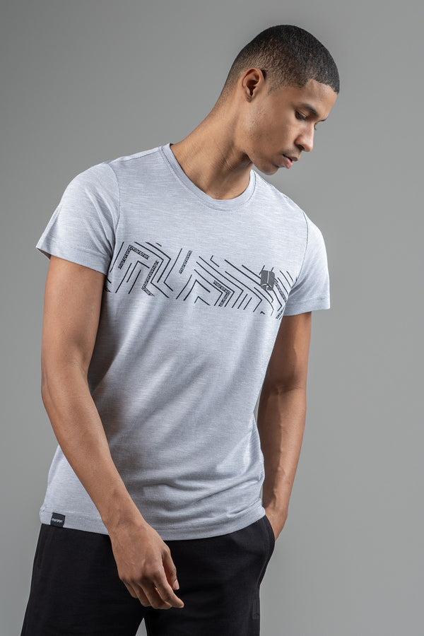 Regular Erkek Bisiklet Yaka Beyaz T-shirt