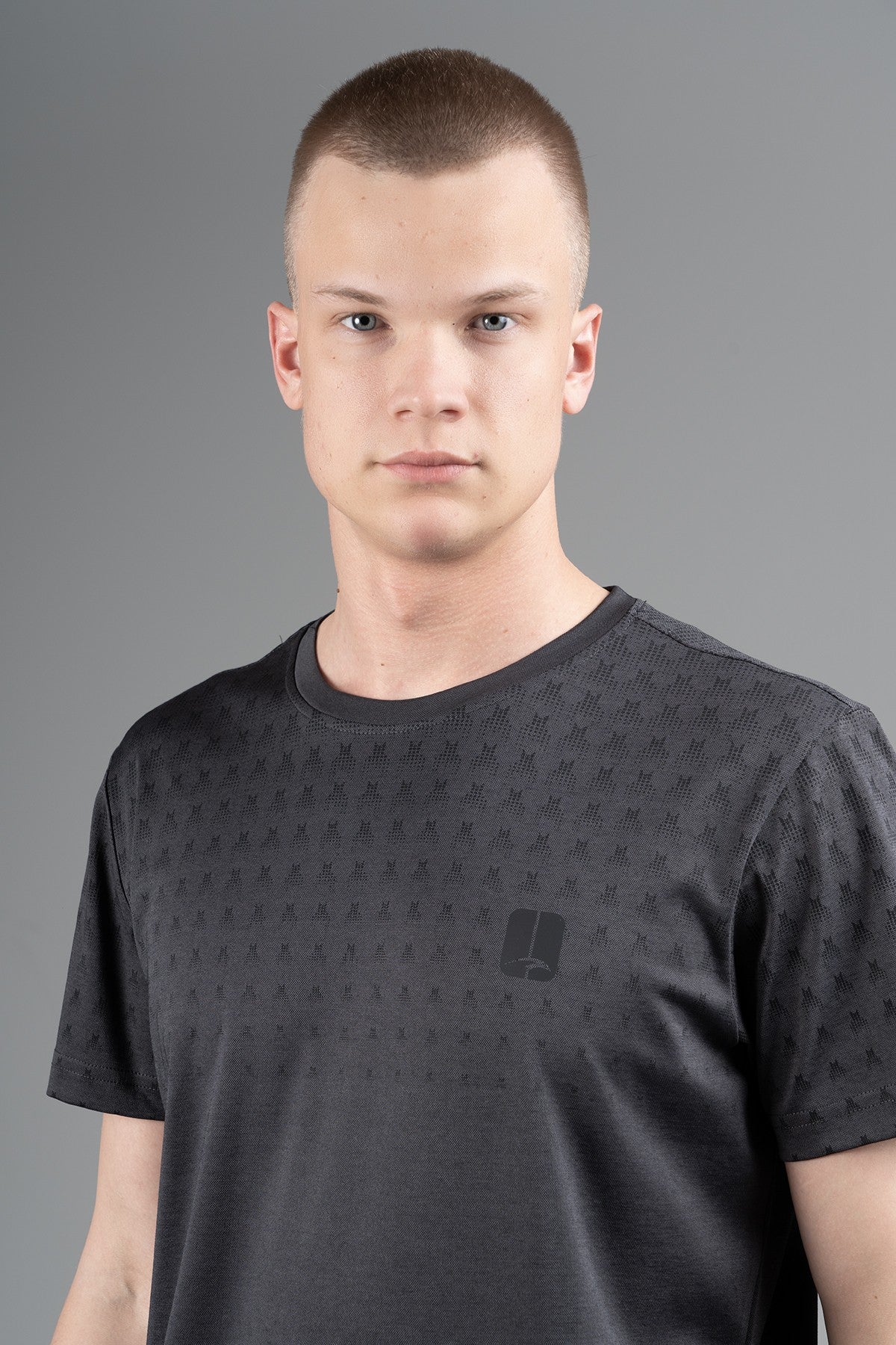 Regular Erkek Bisiklet Yaka Siyah T-shirt