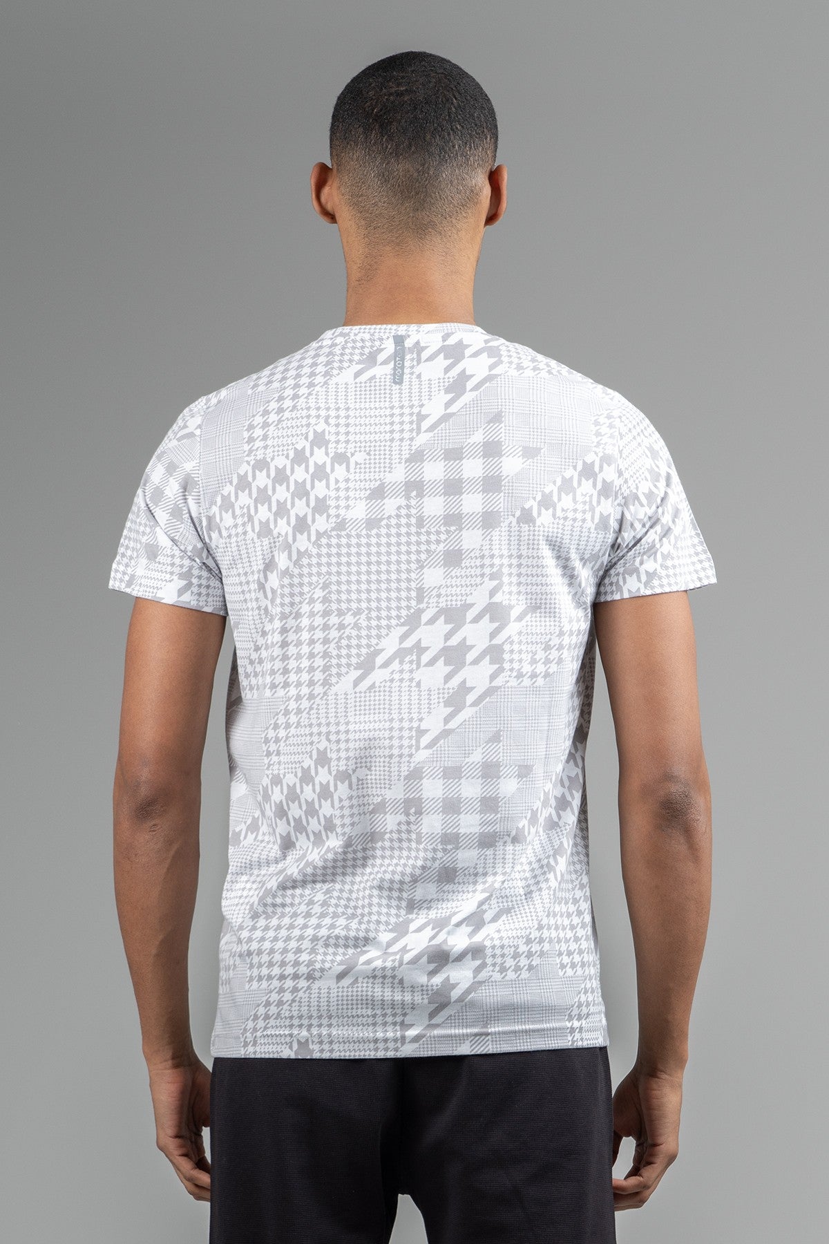 Regular Erkek Bisiklet Yaka Beyaz T-shirt