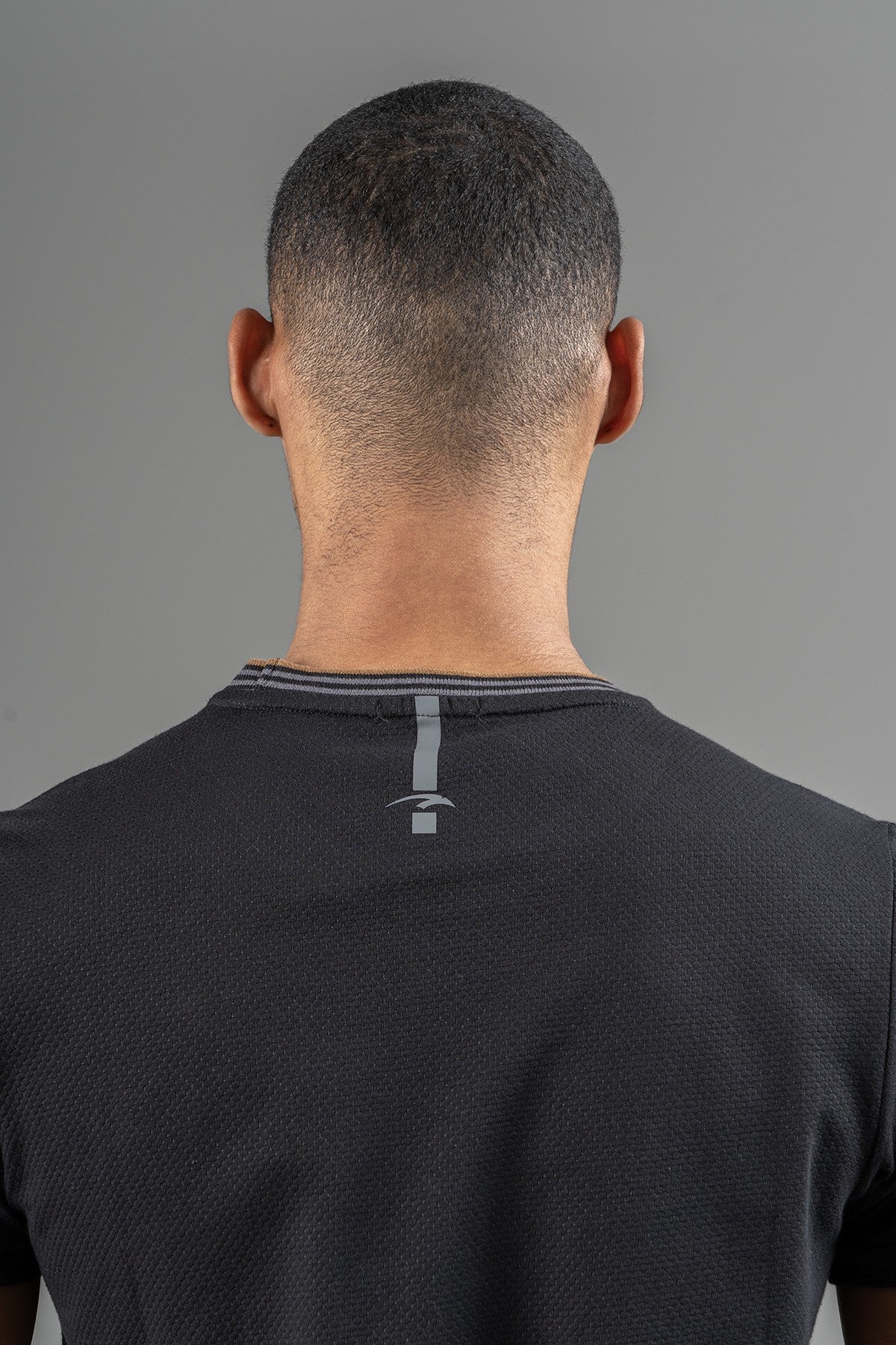 Regular Erkek Bisiklet Yaka Siyah T-shirt