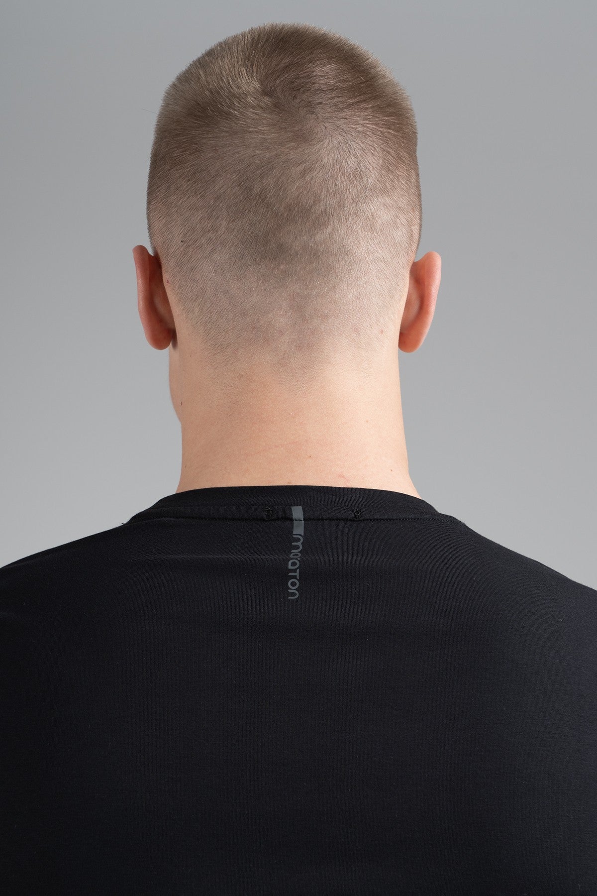 Regular Erkek Bisiklet Yaka Siyah T-shirt