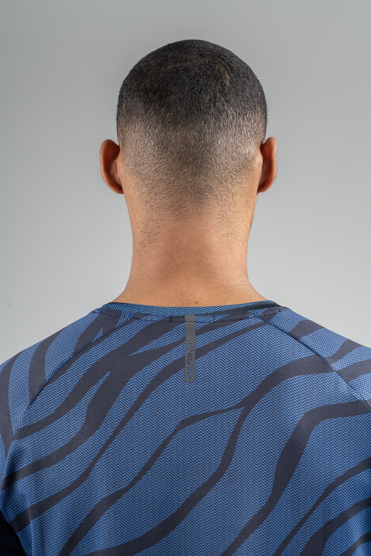 Regular Erkek Bisiklet Yaka Saks Mavi T-shirt