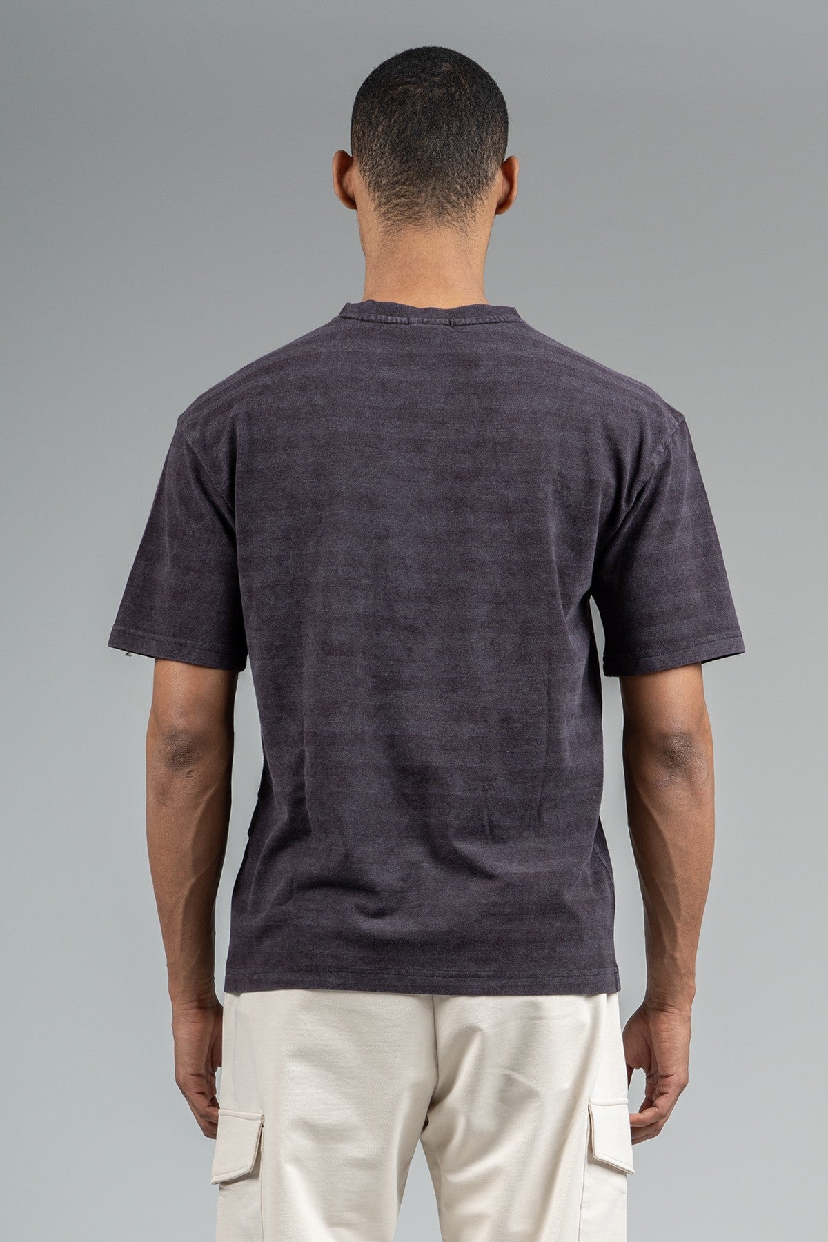 Comfort Erkek Bisiklet Yaka Siyah T-shirt