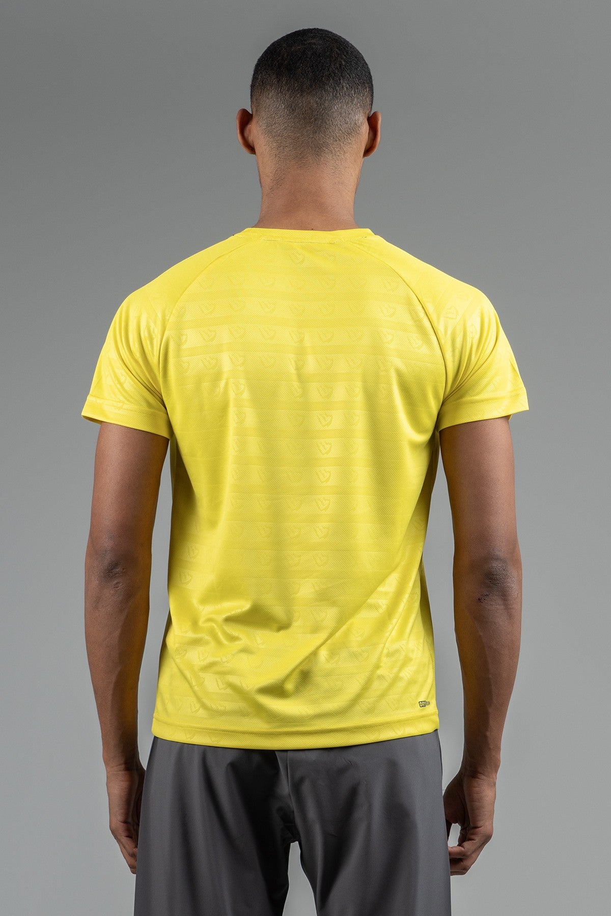 Regular Erkek Bisiklet Yaka Sarı T-shirt