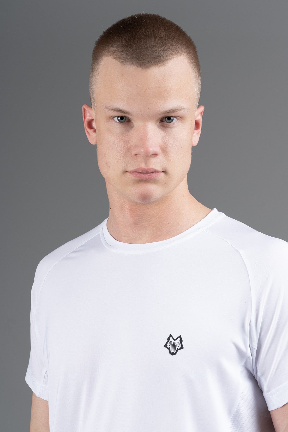 Regular Erkek Bisiklet Yaka Beyaz T-shirt