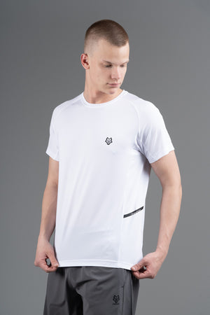 Regular Erkek Bisiklet Yaka Beyaz T-shirt