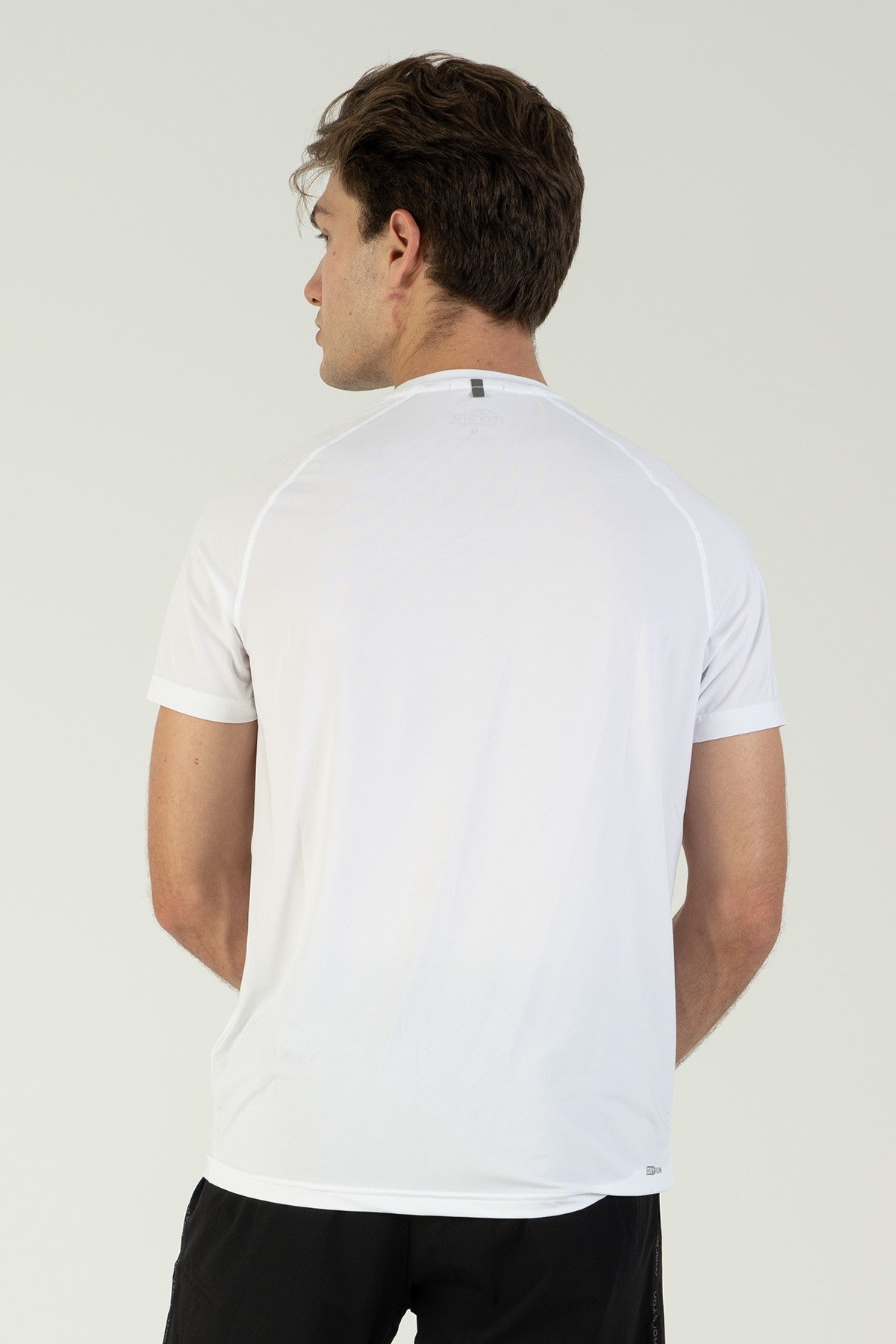 Regular Erkek Bisiklet Yaka Beyaz T-shirt