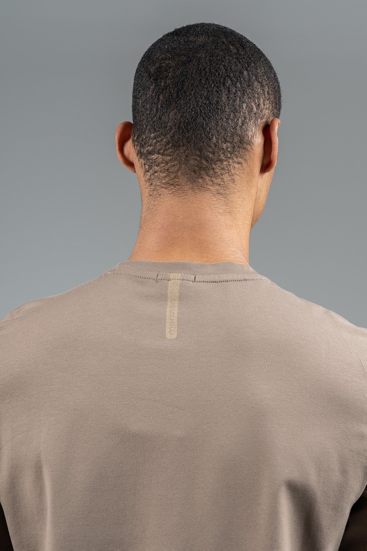 Regular Erkek Bisiklet Yaka Kahverengi Sweatshirt