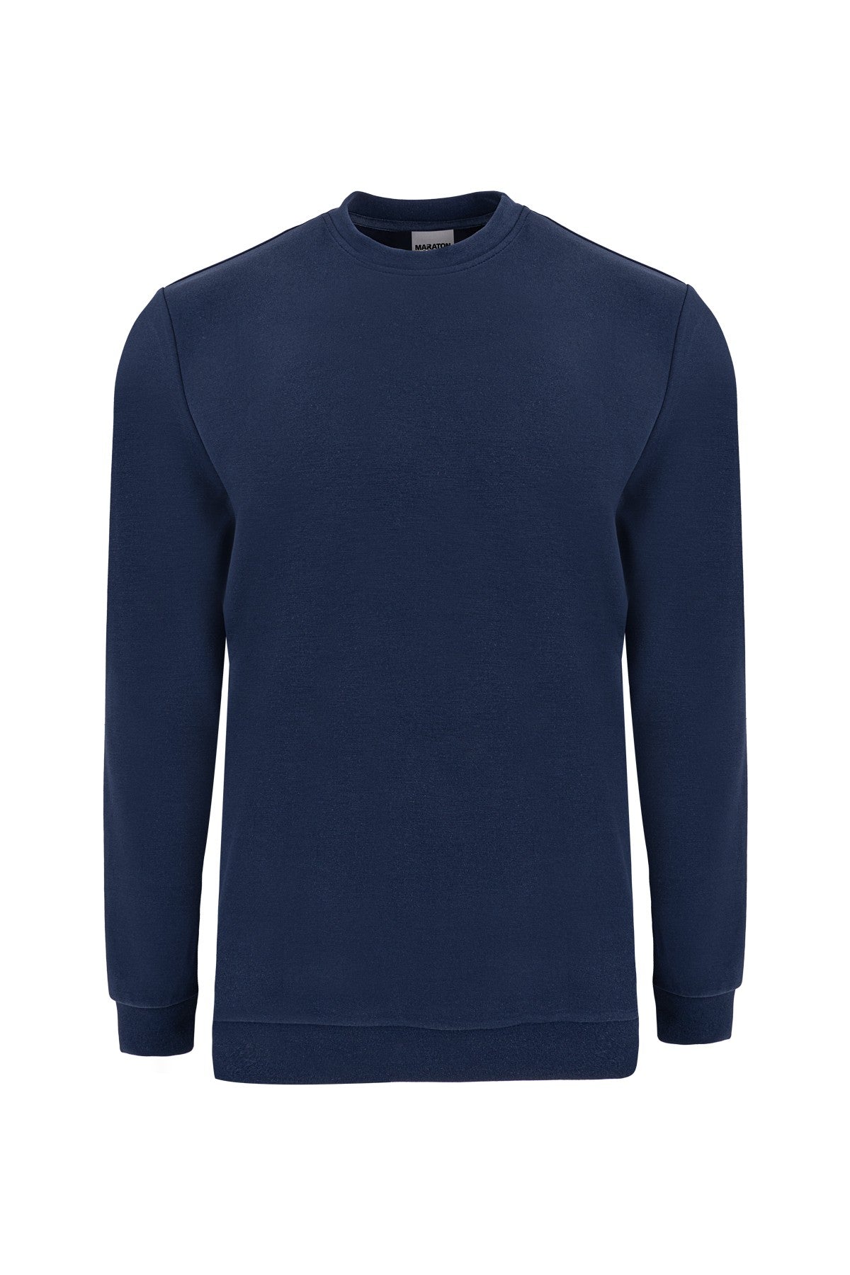 Comfort Erkek Bisiklet Yaka Lacivert Sweatshirt